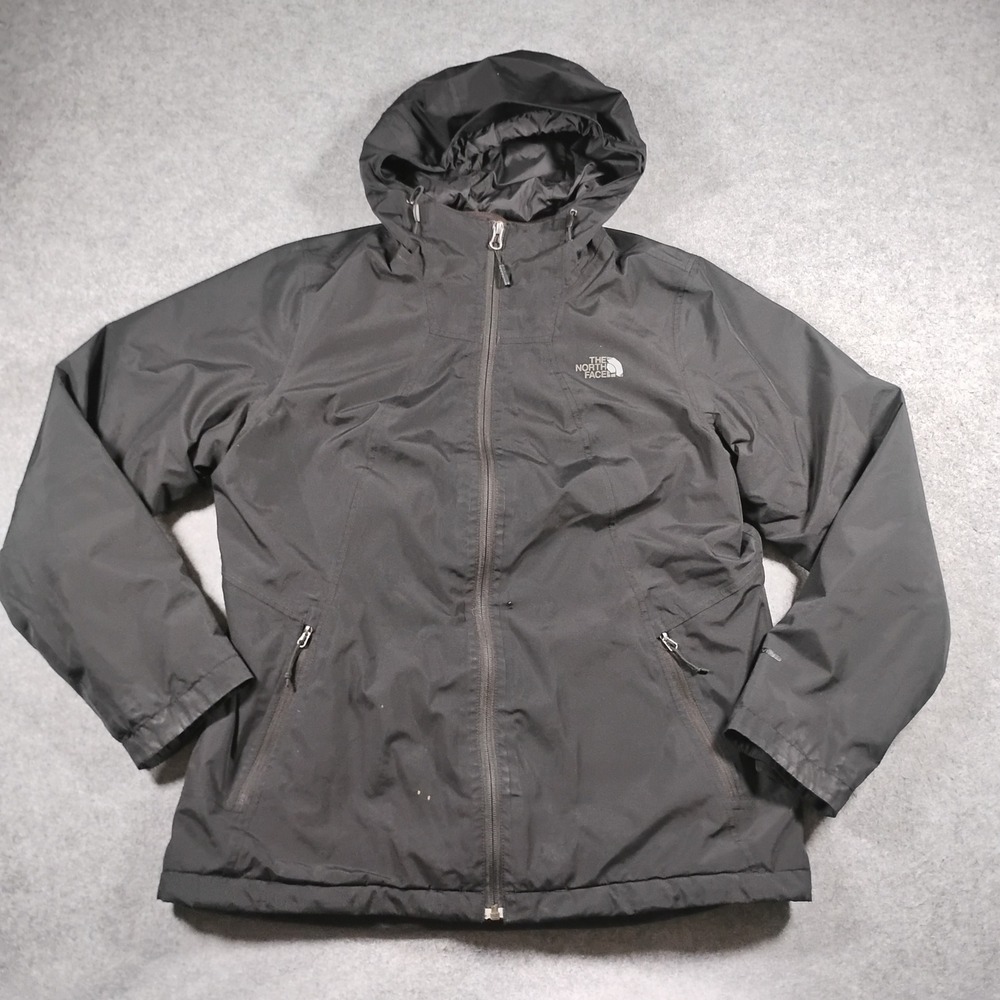 The North Face Women's Black Highanddry Triclimate Outer Shell Jacket Size L